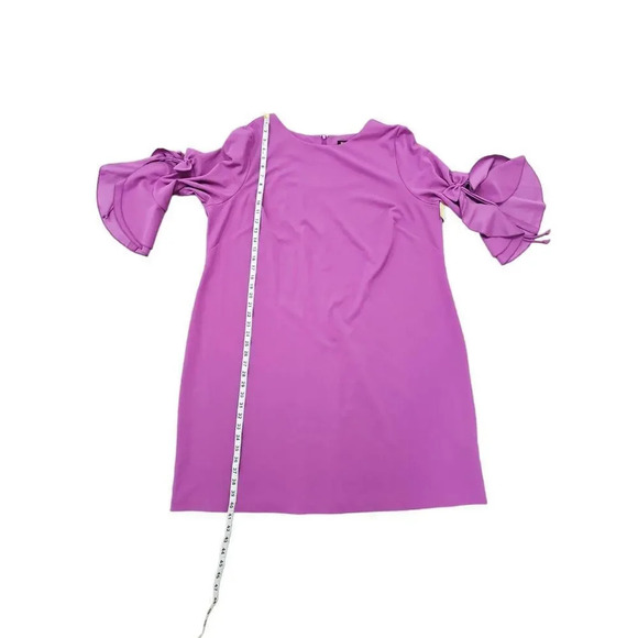 Nwot MAREE POUR TOI Plus Size Draped Sleeve Dress Sz 22 - Picture 11 of 11